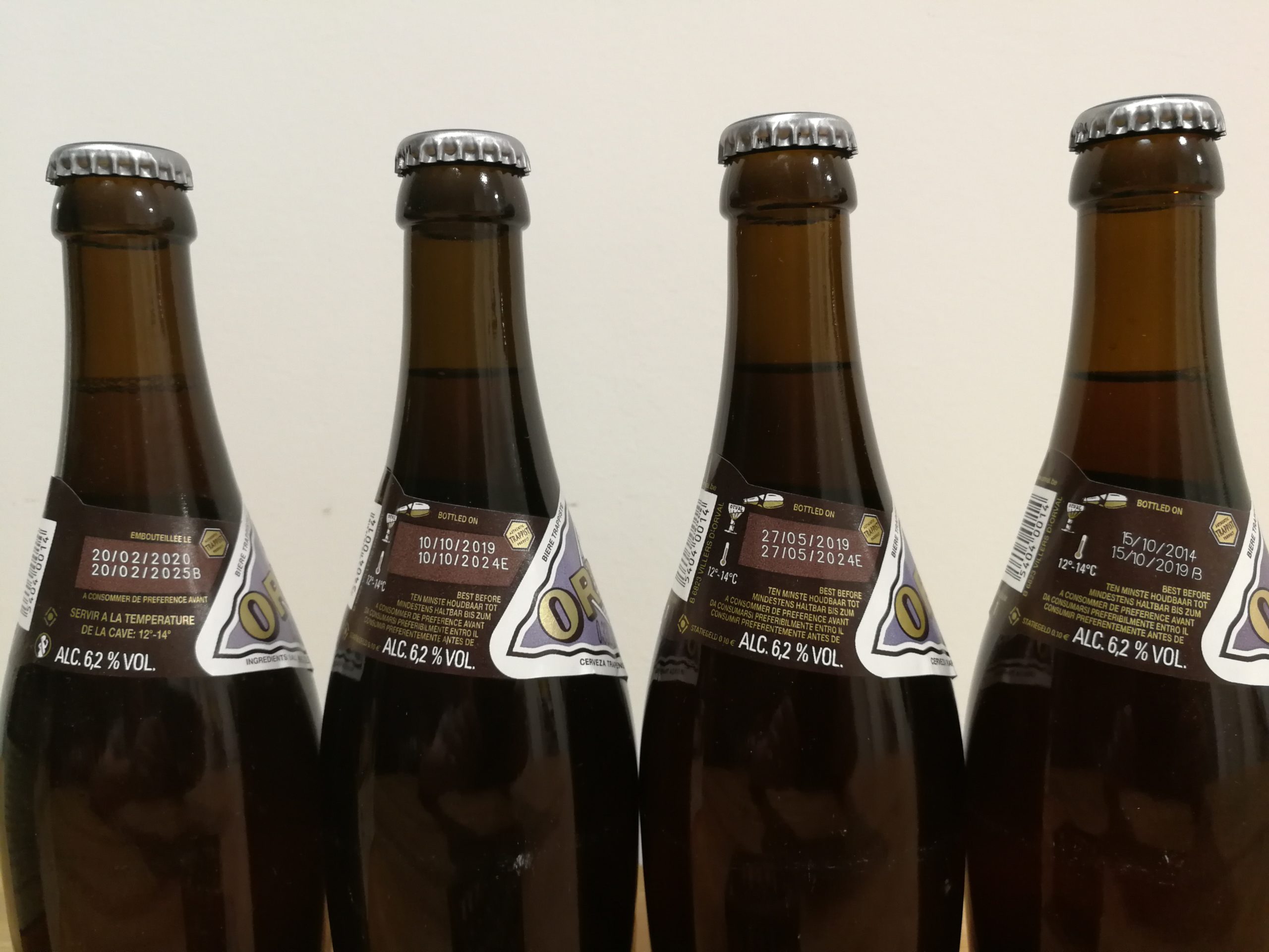 Orval joven, Orval añeja