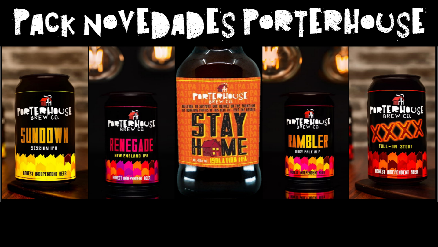 Pack novedades de Porterhouse 64 Pack novedades de Porterhouse