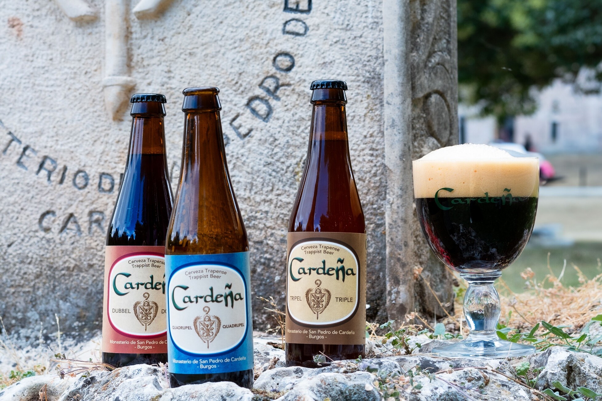 Cardeña, la única cerveza trapense española