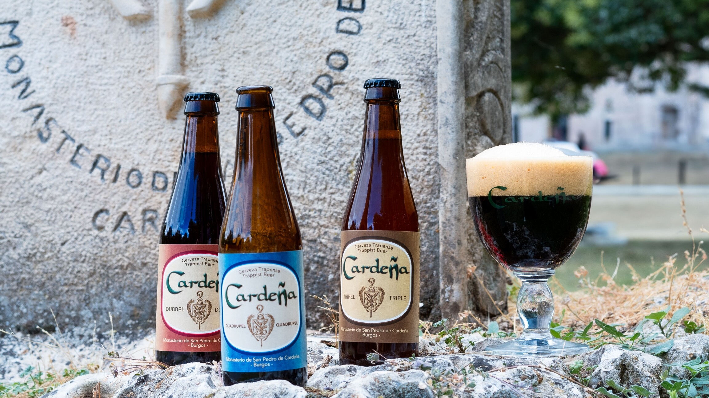 Cardeña, la única cerveza trapense española